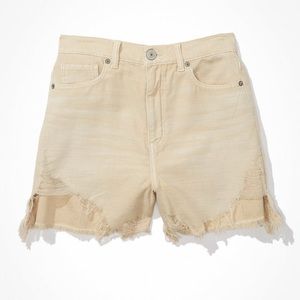 American Eagle Highest Waist Denim Short